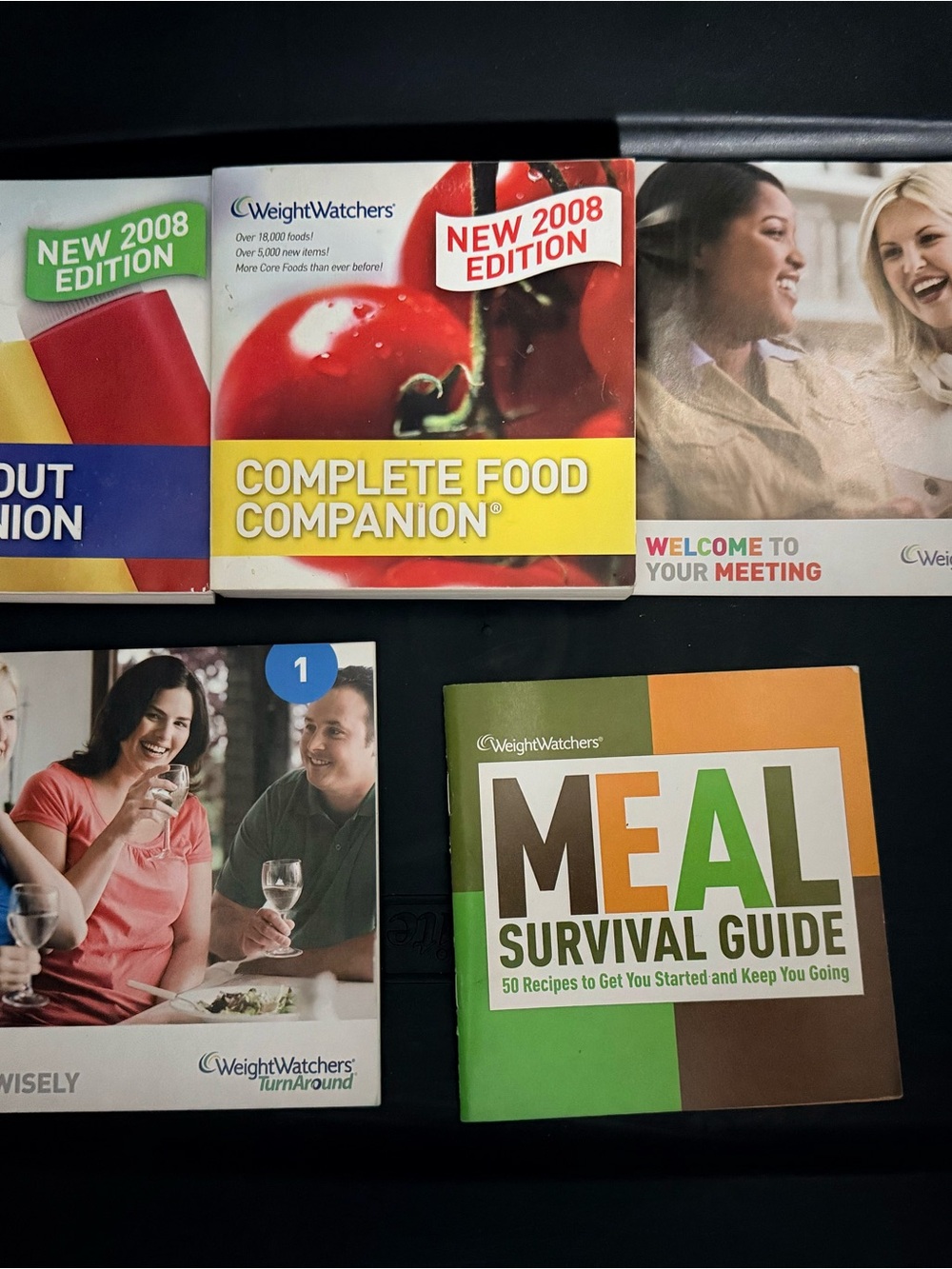 Weight Watchers book lot